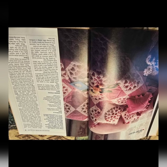 Better Homes And Gardens Heart Craft Book with Brown and Cream Accents - Picture 4 of 6